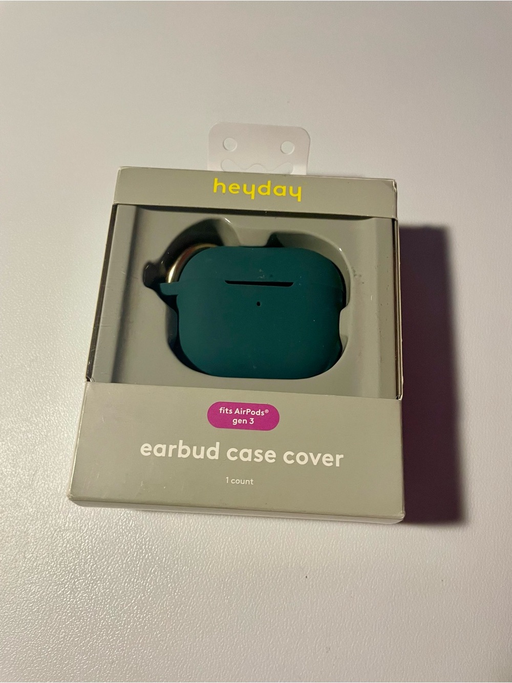 NIB heyday AirPods Gen 3 Earbud Case Cover Rain Teal